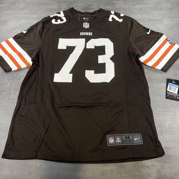 Nike Other - Nike Cleveland Browns‎ Football Jersey Men M Brown Gold On Field Joe Thomas HOF